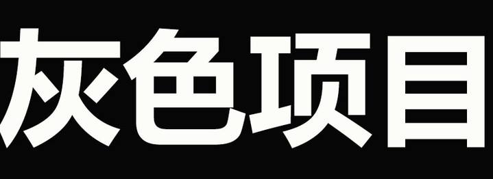 2019微信9.9元灰色项目