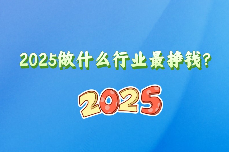 2025做什么行业最挣钱？这5大赚钱风口分享给你